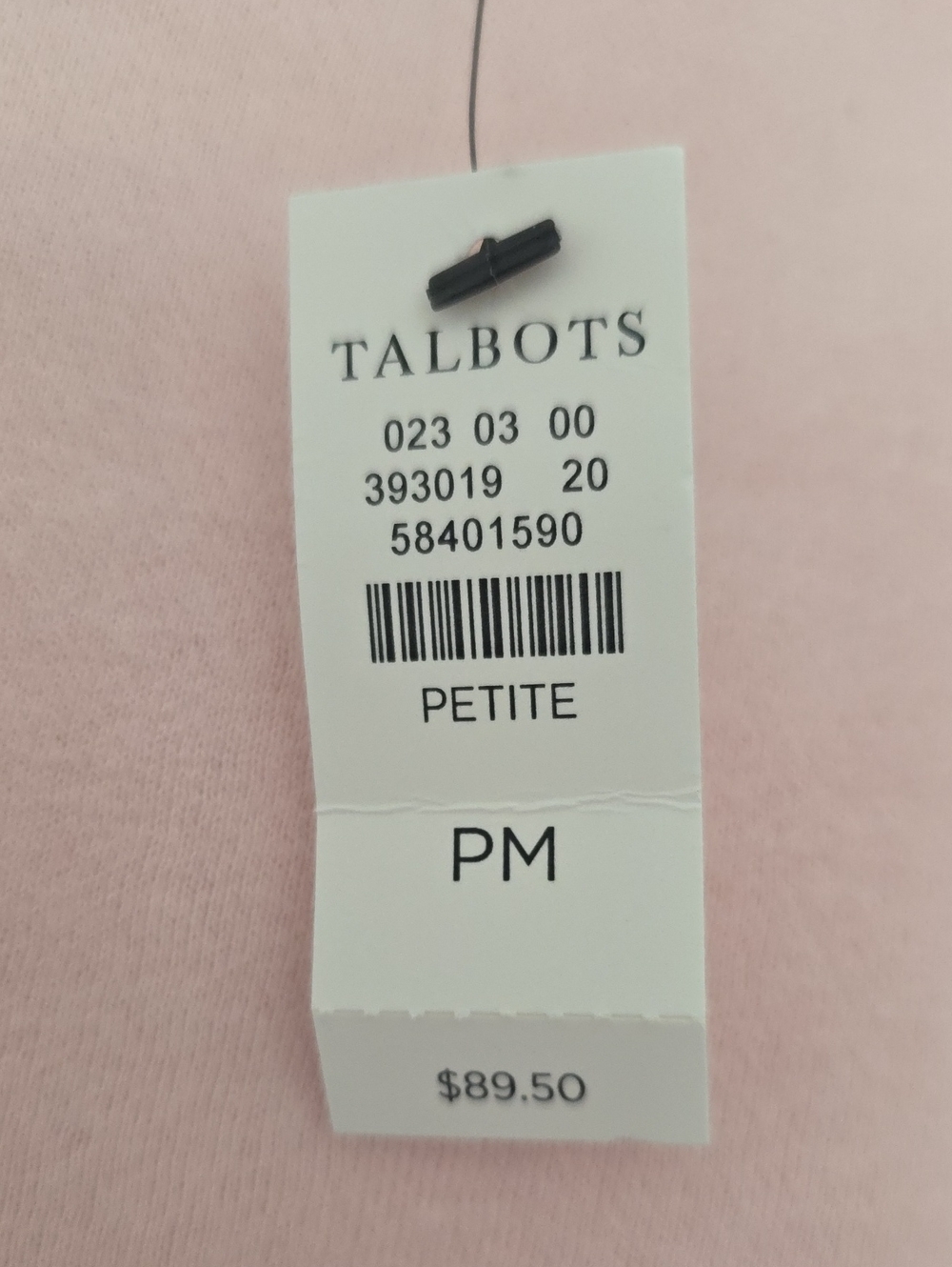 Talbots Buttoned Shoulder Sweater - Picture 3 of 7